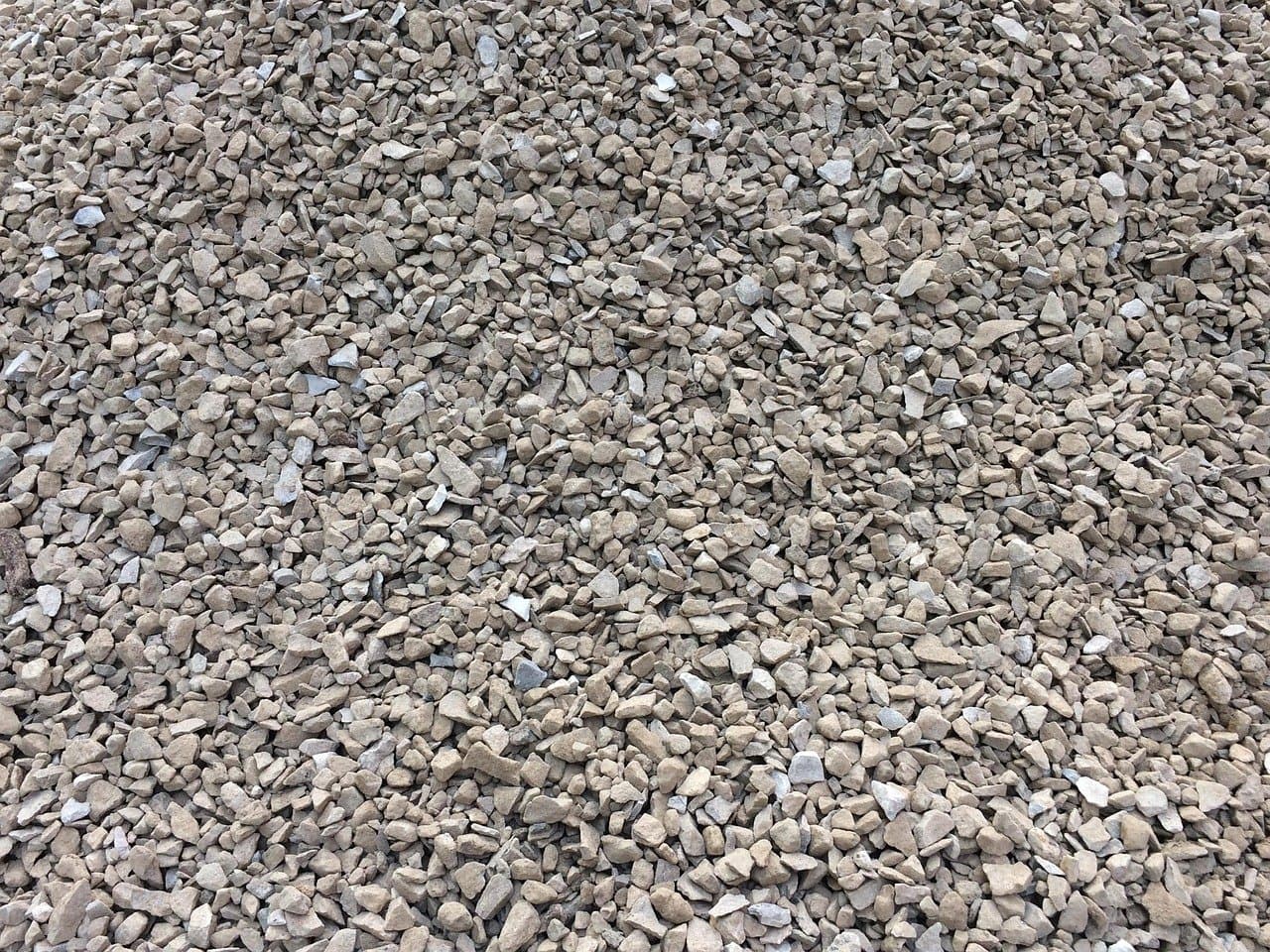 Stacked natural stone and construction materials